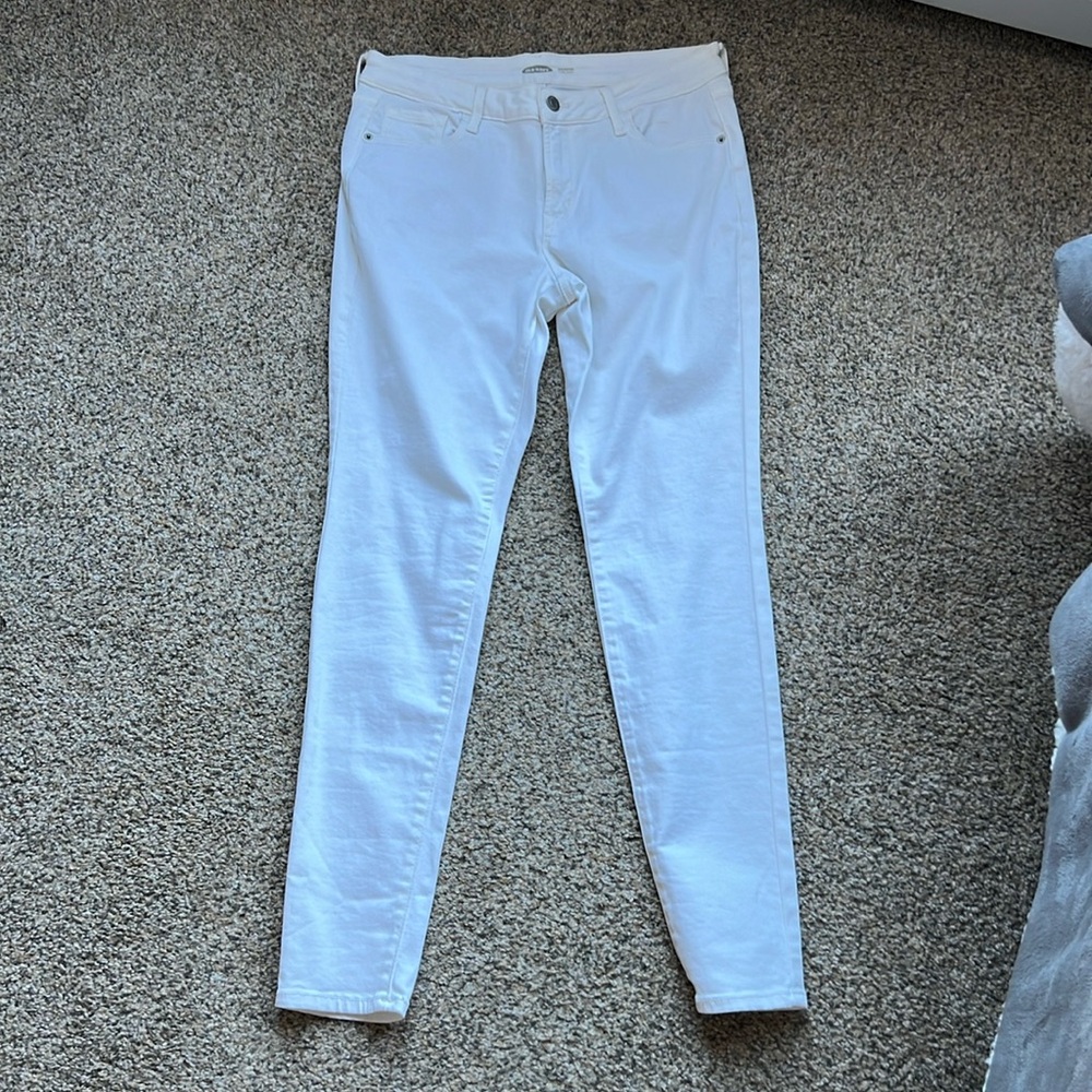 Old Navy Mid/High Rise Stretchy Jeans